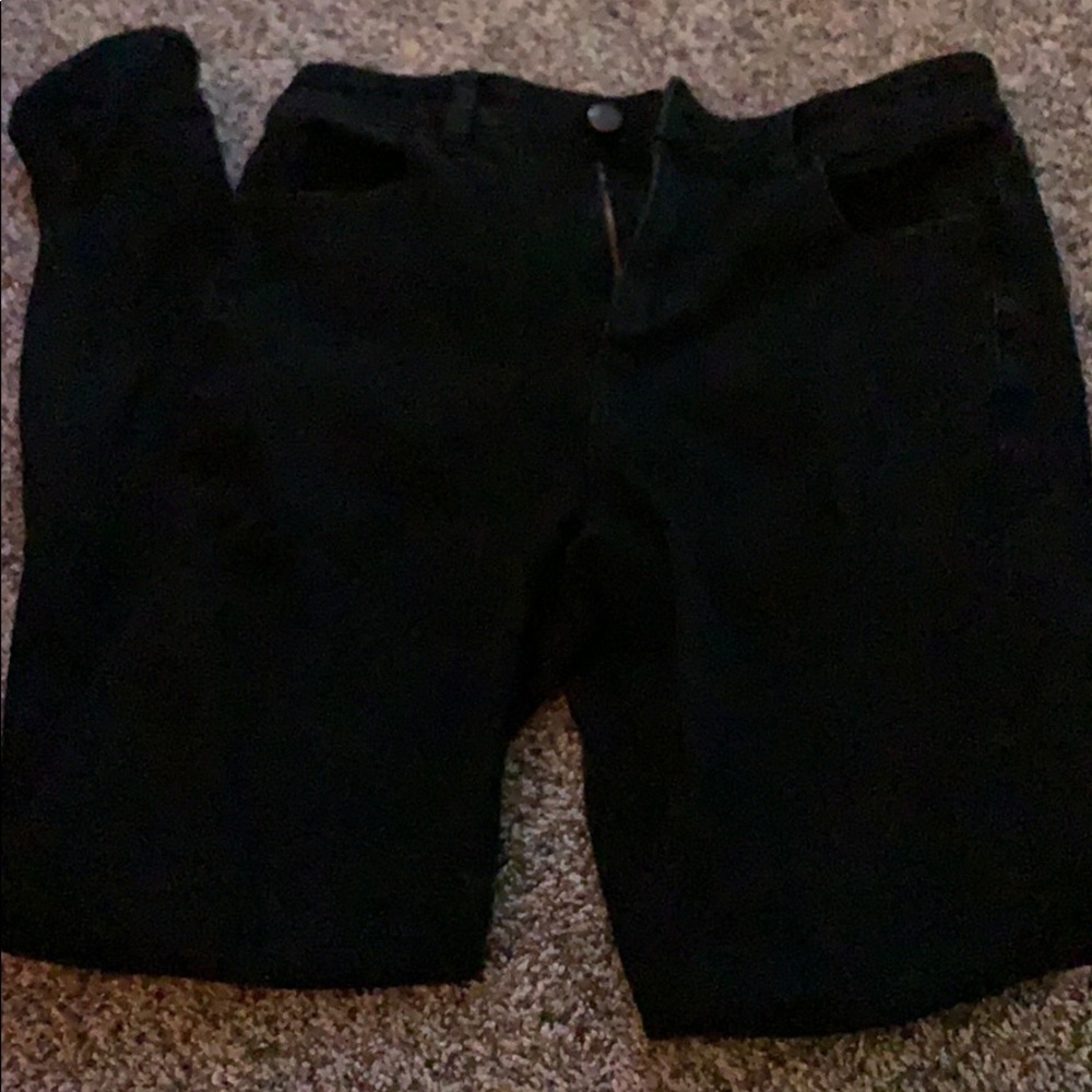 black jeans
